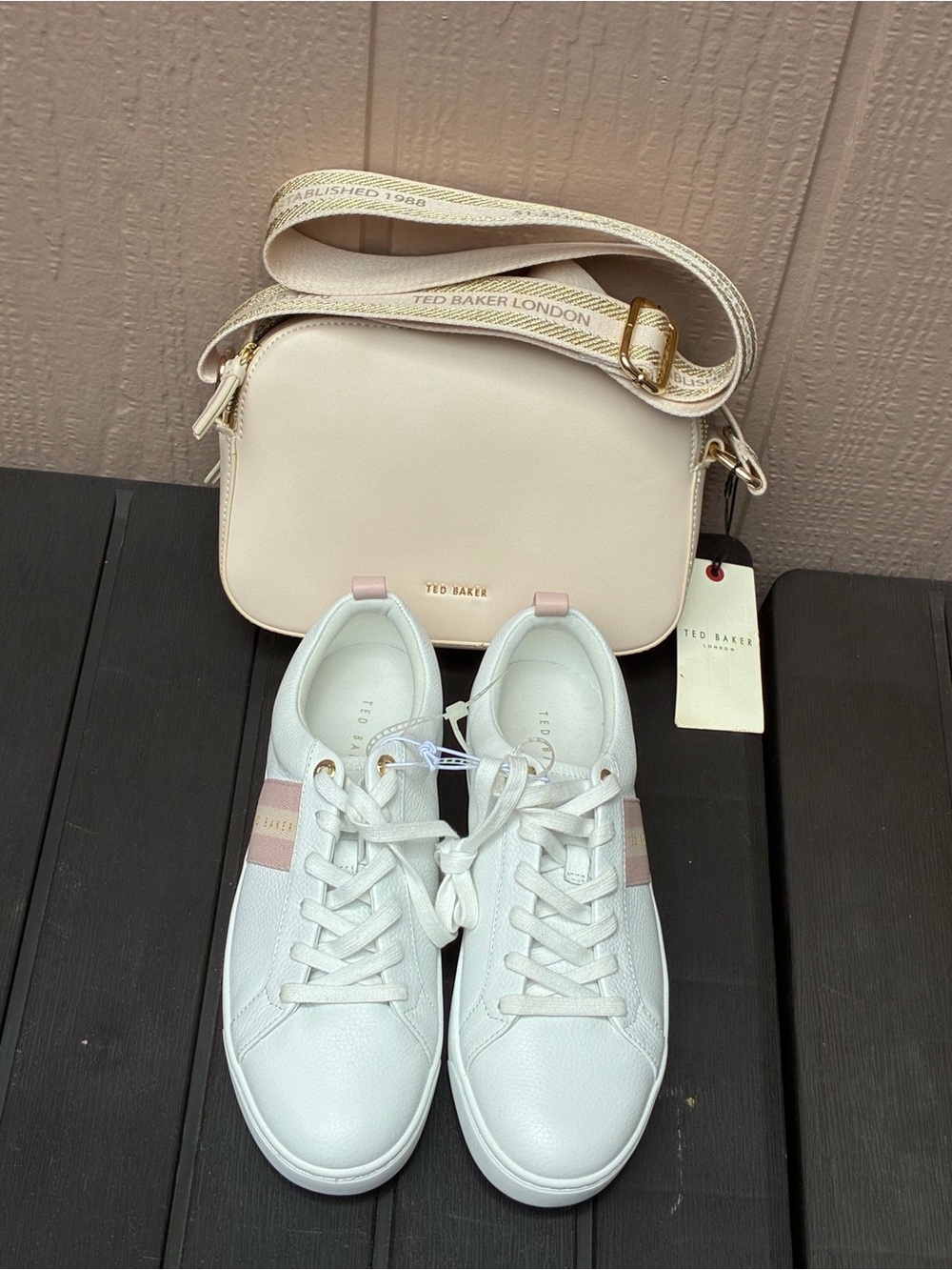 Ted Baker Sneakers & Crossbody Bag